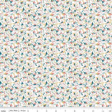 Fat Quarter End of Bolt - SALE London Parks Kite Flight A 01666855A - Riley Blake Designs - Kites -  Liberty Fabrics  - Quilting Cotton