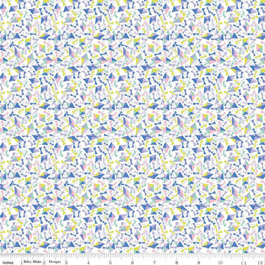 CLEARANCE London Parks Kite Flight B 01666855B - Riley Blake Designs - Kites -  Liberty Fabrics  - Quilting Cotton Fabric