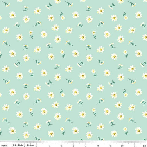 London Parks Dulwich Daisy B 01666856B - Riley Blake Designs - Floral Flowers -  Liberty Fabrics  - Quilting Cotton Fabric