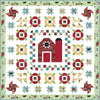 SALE Meadowland Quilt PATTERN P138 - Beverly McCullough - Riley Blake Design - INSTRUCTIONS Only - Pieced Barn Flowers Stars Pinwheels