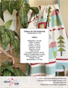 Christmas Ville Quilt PATTERN P189 - Erica Made - Riley Blake Design - INSTRUCTIONS Only - Row Quilt Pieced Houses Trees
