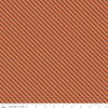 SALE Haunted Adventure Stripes C13116 Autumn - Riley Blake Designs - Halloween Diagonal Stripe Striped - Quilting Cotton Fabric