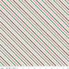 SALE Haunted Adventure Stripes C13116 Multi - Riley Blake Designs - Halloween Diagonal Stripe Striped - Quilting Cotton Fabric