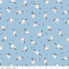 Lost at Sea Seagulls Flight C13401 Sky - Riley Blake Designs - Bird Birds Dots - Quilting Cotton Fabric
