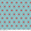 DEAL Lost at Sea Happy Crabs C13404 Seafoam - Riley Blake Designs - Nautical Medallions Rope Lines  - Quilting Cotton Fabric