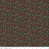 SALE Yuletide Forest Berry Sprigs C13543 Charcoal - Riley Blake Designs - Christmas Leaves Berries - Quilting Cotton Fabric