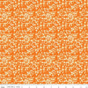 DEAL Adel in Summer Daisy C13393 Orange - Riley Blake Designs - Floral Flowers Daisies Dots - Quilting Cotton Fabric