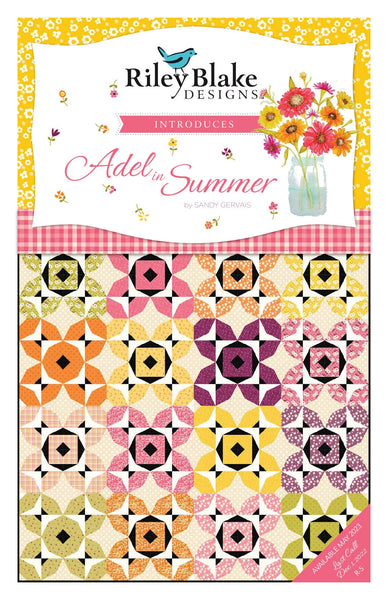 SALE Adel in Summer Layer Cake 10" Stacker Bundle - Riley Blake Designs - 42 piece Precut Pre cut - Floral - Quilting Cotton Fabric