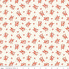 Holiday Cheer Ho Ho Santas C13615 Cream - Riley Blake Designs - Christmas Santa Claus - Quilting Cotton Fabric