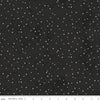 SALE Kringle Polka Dots C13445 Charcoal - Riley Blake Designs - Christmas Folk Art Fuzzy White Dots Dotted Dot - Quilting Cotton Fabric