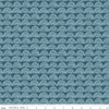 SALE Live, Love, Glamp Rainbows C13506 Denim - Riley Blake Designs - Tone-on-Tone - Quilting Cotton Fabric