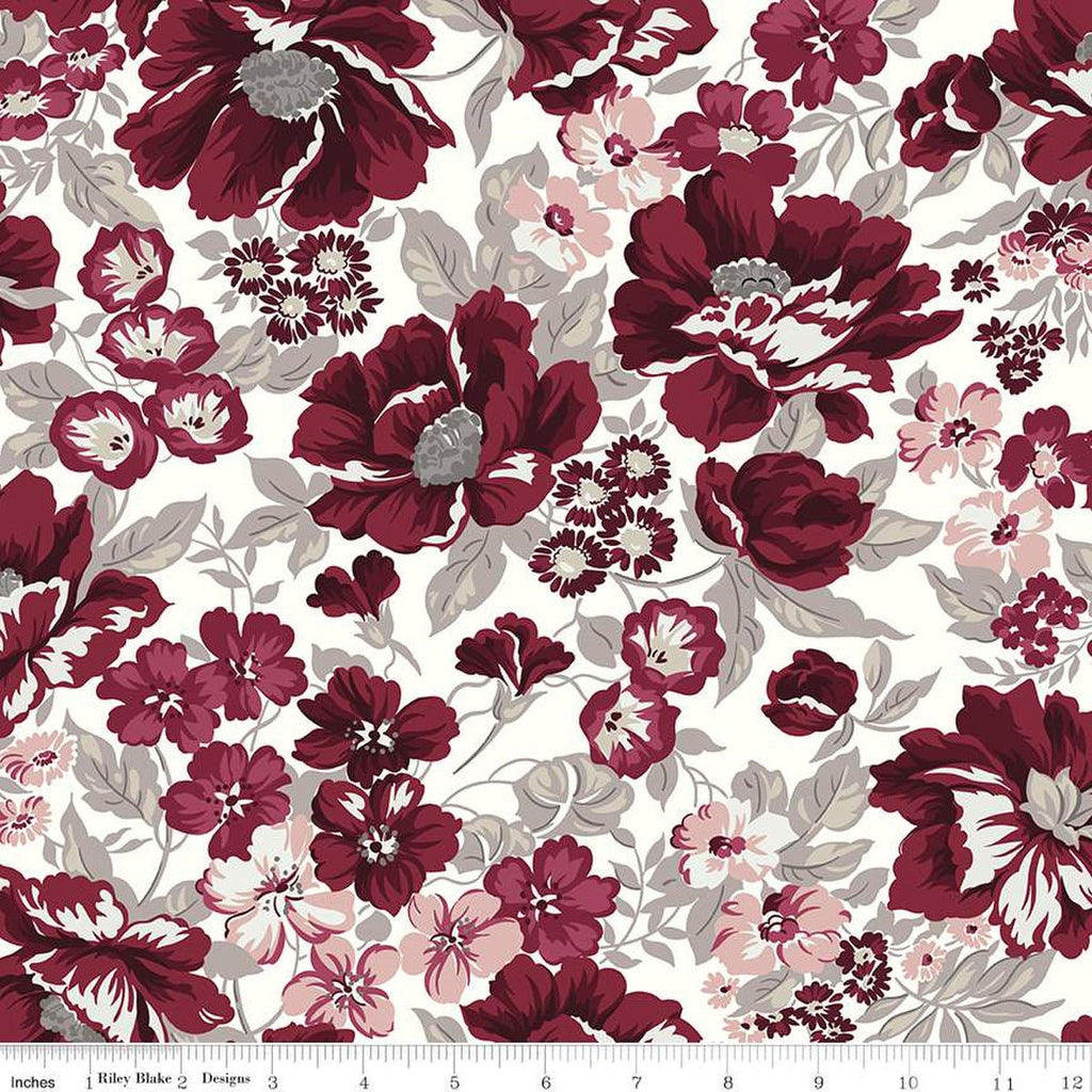 Riley Blake Heartsong C11301 White Floral By The Yard – Jordan Fabrics