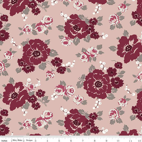 Heartfelt Floral C13491 Rose - Riley Blake Designs - Flowers - Quilting Cotton Fabric