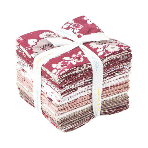 SALE Heartfelt Fat Quarter Bundle 24 pieces - Riley Blake Designs - Pre cut Precut - Floral Flowers - Quilting Cotton Fabric