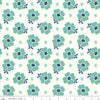 2 Yard 28" End of Bolt - SALE Bee Vintage WIDEBACK WB13092 Sea Glass - Riley Blake - 108" - Lori Holt - Quilting Cotton Fabric