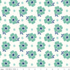 2 Yard 28" End of Bolt - SALE Bee Vintage WIDEBACK WB13092 Sea Glass - Riley Blake - 108" - Lori Holt - Quilting Cotton Fabric