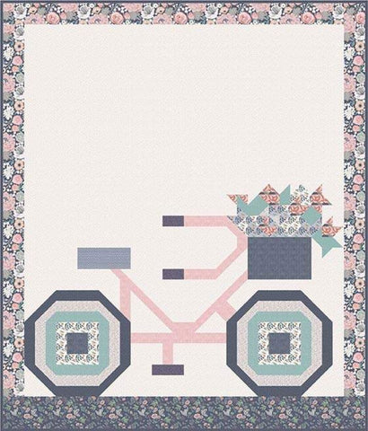 SALE Mod Geocruiser Quilt PATTERN P076 by Kelli Fannin - Riley Blake Design - INSTRUCTIONS Only - Bicycle Pieced