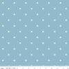 SALE Simply Country Quilt Stars C13417 Dream - Riley Blake Designs - Blue with White Quilt Star Blocks - Quilting Cotton Fabric