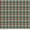 SALE Camp S'mores Plaid C13624 Green - Riley Blake Designs - Hershey Hershey's Camping - Quilting Cotton Fabric