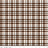 DEAL Camp S'mores Plaid C13624 Marshmallow - Riley Blake - Hershey Hershey's Camping - Quilting Cotton Fabric