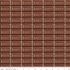 DEAL Camp S'mores Hershey's Bars C13626 - Riley Blake - Hershey Camping Chocolate - Quilting Cotton Fabric