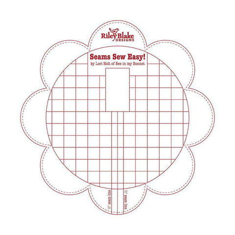 SALE Lori Holt Seams Sew Easy Seam Guide STSEAMGUIDE-RED - Riley Blake Designs - For Accurate Sewing Seams