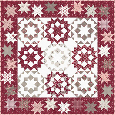 SALE Dancing with the Stars 2 Quilt PATTERN P124 by Gerri Robinson - Riley Blake Designs - INSTRUCTIONS Only - Two Star Blocks