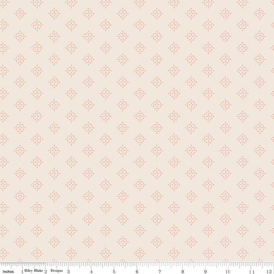 SALE In the Afterglow Criss-Cross C13377 Cream - Riley Blake Designs - Geometric - Quilting Cotton Fabric