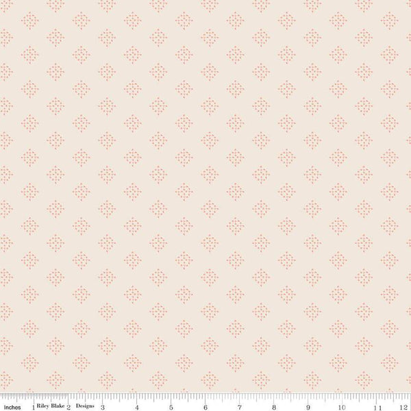 In the Afterglow Criss-Cross C13377 Cream by Riley Blake Designs - Geometric - Quilting Cotton Fabric