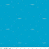 CLEARANCE Make Maker C13424 Blue - Riley Blake Designs - Text Xs - Quilting Cotton Fabric