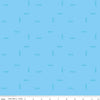 CLEARANCE Make Stitched Up C13425 Aqua - Riley Blake Designs - Dashed Lines Tone-on-Tone - Quilting Cotton Fabric