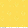 CLEARANCE Make Seam Ripper C13426 Yellow - Riley Blake Designs - Starbursts Tone-on-Tone - Quilting Cotton Fabric