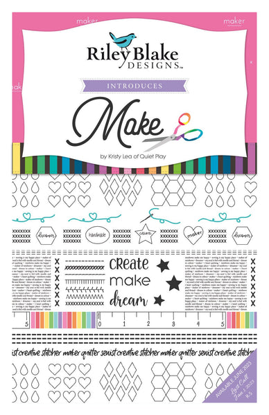 SALE Make 2.5 Inch Rolie Polie Jelly Roll 40 pieces - Riley Blake Designs - Precut Pre cut Bundle - Quilting Cotton Fabric