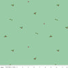 Christmas with Scaredy Cat Holly C13535 Mint - Riley Blake Designs - Holly Berries - Quilting Cotton Fabric