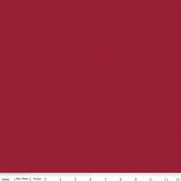 16" End of Bolt Piece - SALE POParazzi C805 Brick - Riley Blake Designs - Geometric Tiny Squares Tone-on-Tone - Quilting Cotton Fabric