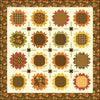 Fields of France Quilt PATTERN P157 - Sandy Gervais - Riley Blake Designs - INSTRUCTIONS Only - Flowers Sunflowers
