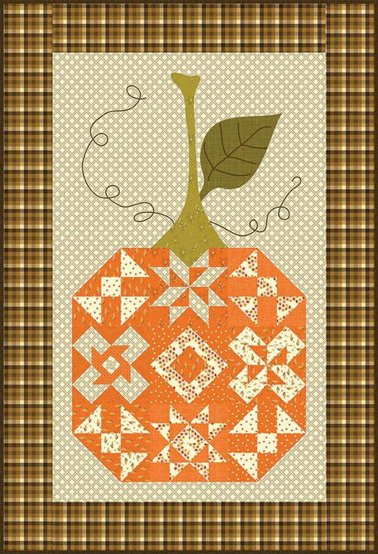 Enormous Quilt PATTERN P157 - Sandy Gervais - Riley Blake Designs - INSTRUCTIONS Only - Piecing Pumpkin