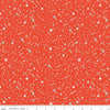 Fat Quarter End of Bolt - SALE Twas New Fallen Snow SC13466 Red SPARKLE - Riley Blake - Christmas Stars SPARKLE - Quilting Cotton Fabric