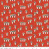 CLEARANCE Farmhouse Summer Flower Pots C13633 Red - Riley Blake Designs - Floral Flowers - Quilting Cotton Fabric