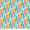 Fat Quarter End of Bolt - CLEARANCE Deck the Halls Crackers A 01666881A - Riley Blake  - Christmas -  Liberty   - Quilting Cotton
