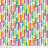 Fat Quarter End of Bolt - CLEARANCE Deck the Halls Crackers A 01666881A - Riley Blake  - Christmas -  Liberty   - Quilting Cotton