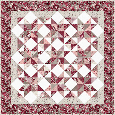9 Patch Stars Quilt PATTERN P124 by Gerri Robinson - Riley Blake Designs - INSTRUCTIONS Only - Fat Quarter Friendly