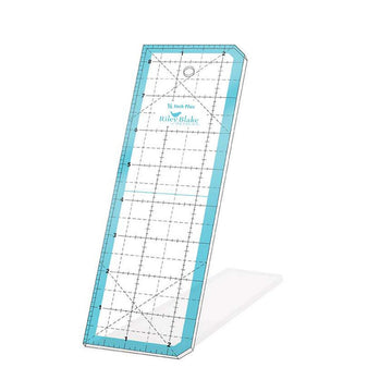 DEAL Lori Holt Quilty Tools 1/4" Plus Ruler ST-32979 - Riley Blake Designs Acrylic 2 1/2" x 8 1/2" Plastic Sewing Ruler