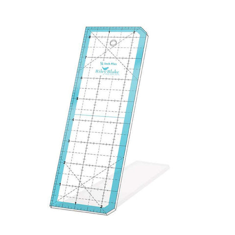 SALE Riley Blake Designs Quilty Tools 1/4" Plus Ruler ST-32979 - Riley Blake Designs - Acrylic 2 1/2" x 8 1/2"