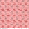 SALE Home Town Hardman C13587 Heirloom Coral - Riley Blake Designs - Floral Flowers - Lori Holt - Quilting Cotton Fabric
