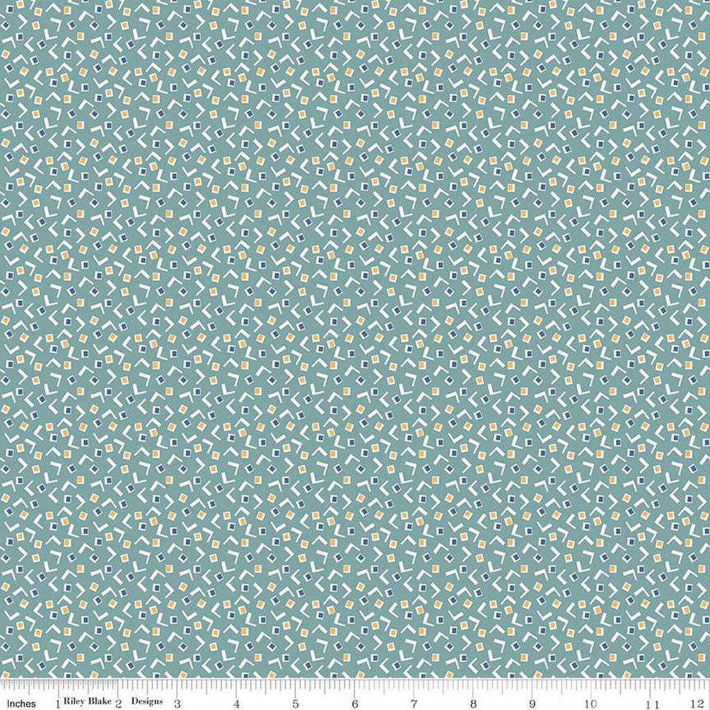 Home Town Mangum C13592 Heirloom Cottage by Riley Blake Designs - Geometric Shapes - Lori Holt - Quilting Cotton Fabric