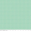 Bee Basics Tiny Daisy Teal - Riley Blake Designs - Floral Flowers - Quilting Cotton Fabric