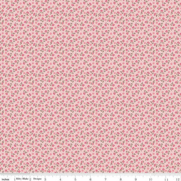 SALE Home Town Bodell C13594 Frosting - Riley Blake Designs - Floral Flowers - Lori Holt - Quilting Cotton Fabric
