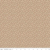 SALE Home Town Bodell C13594 Tea Dye - Riley Blake Designs - Floral Flowers - Lori Holt - Quilting Cotton Fabric
