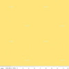 CLEARANCE 31" End of Bolt - Make Maker C13424 Yellow - Riley Blake Designs - Text Xs - Quilting Cotton Fabric